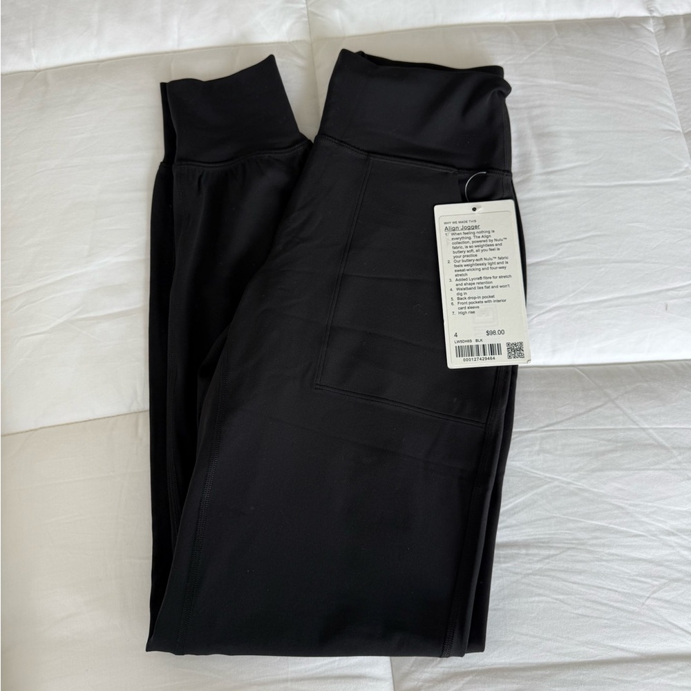 lululemon athletica Black Track Pants